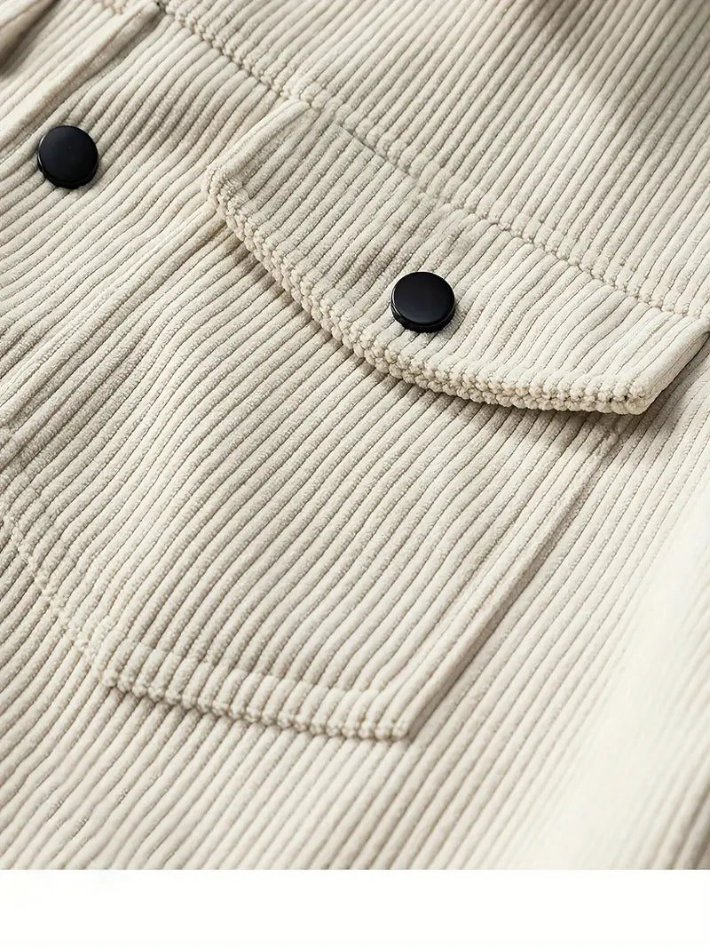 Elegante Kordjacke