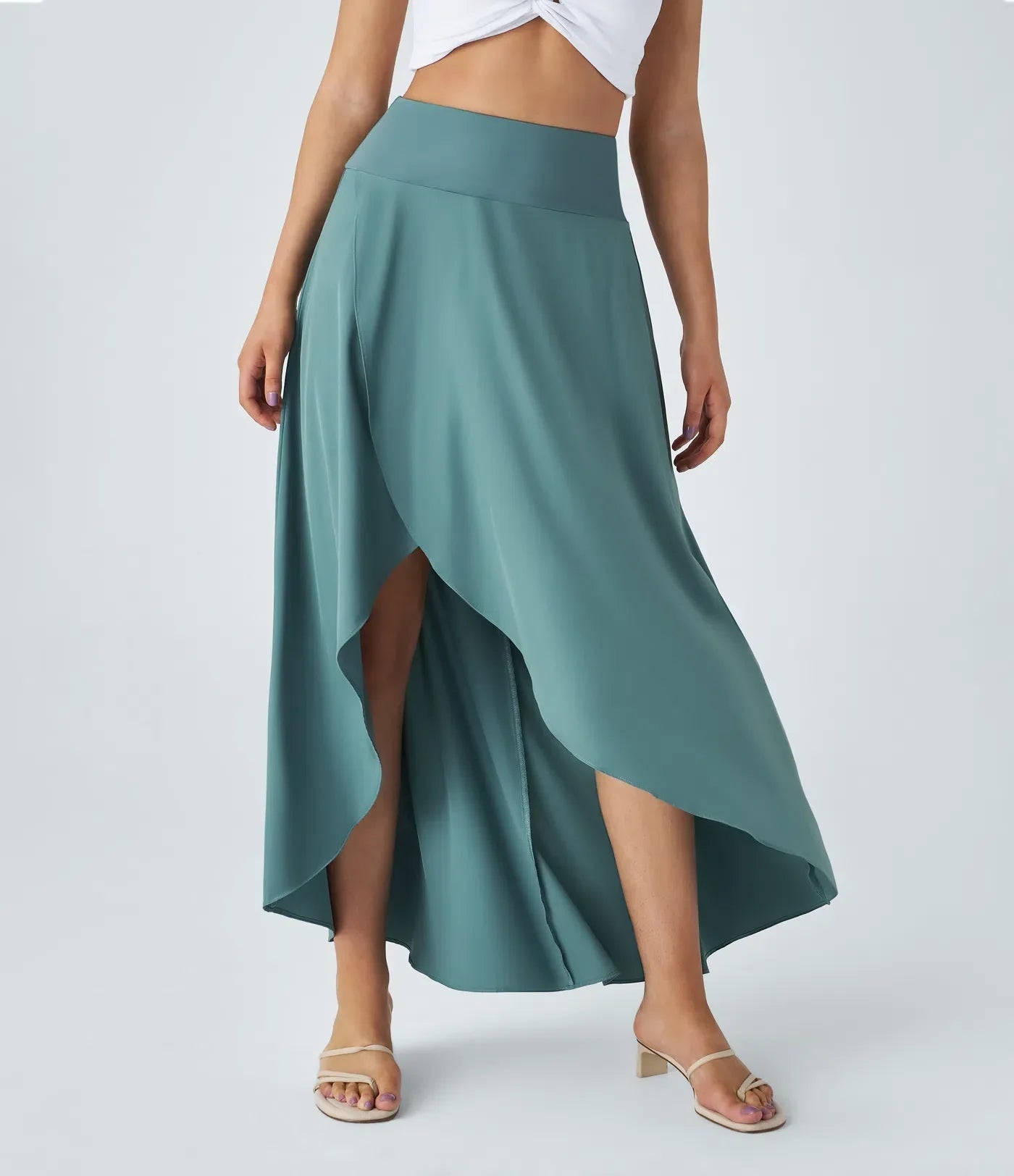 Natalia | Gespleten Comfortabele rok