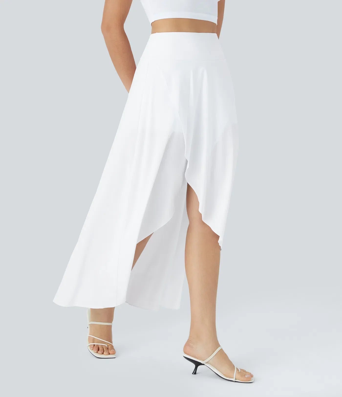 Natalia | Gespleten Comfortabele rok