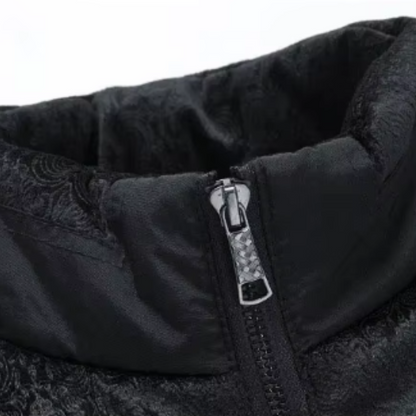 Elegante wattierte Pufferjacke