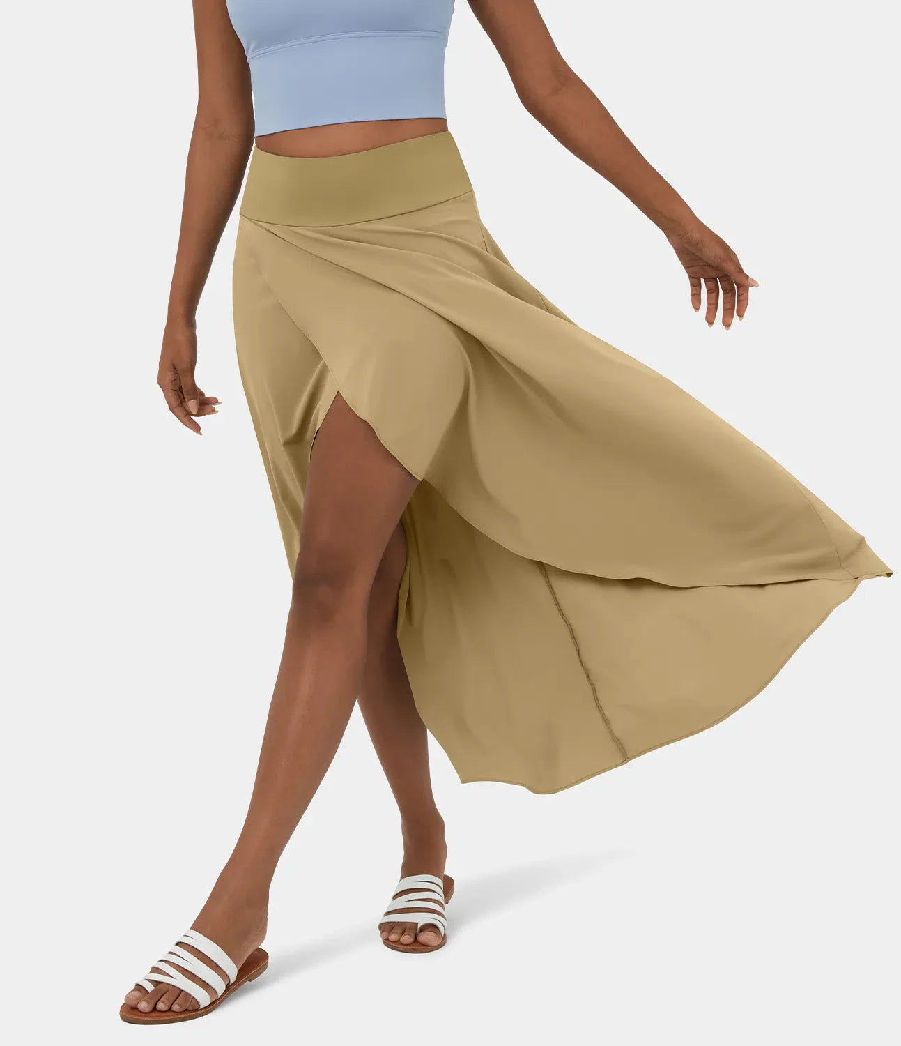 Natalia | Gespleten Comfortabele rok
