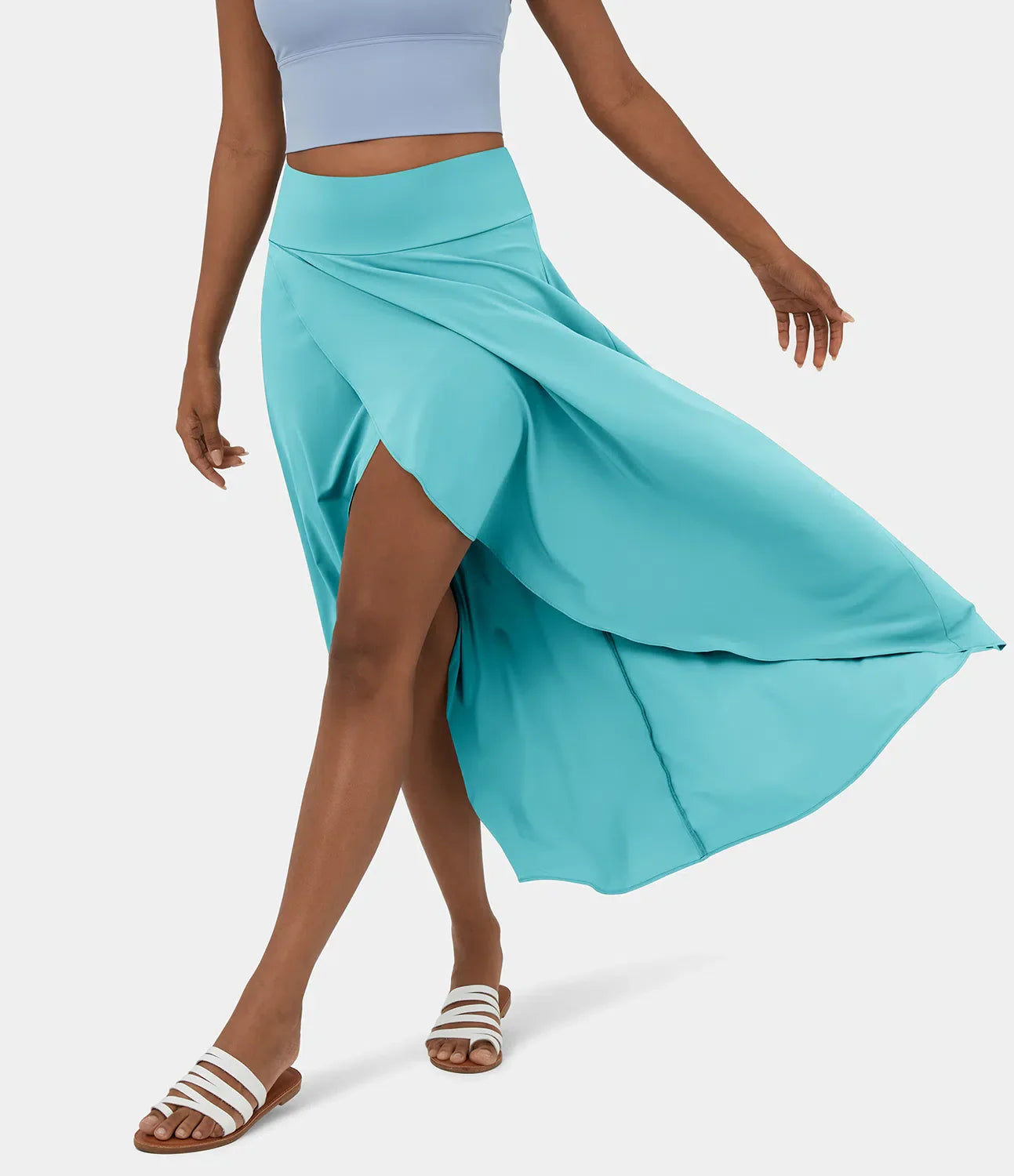 Natalia | Gespleten Comfortabele rok