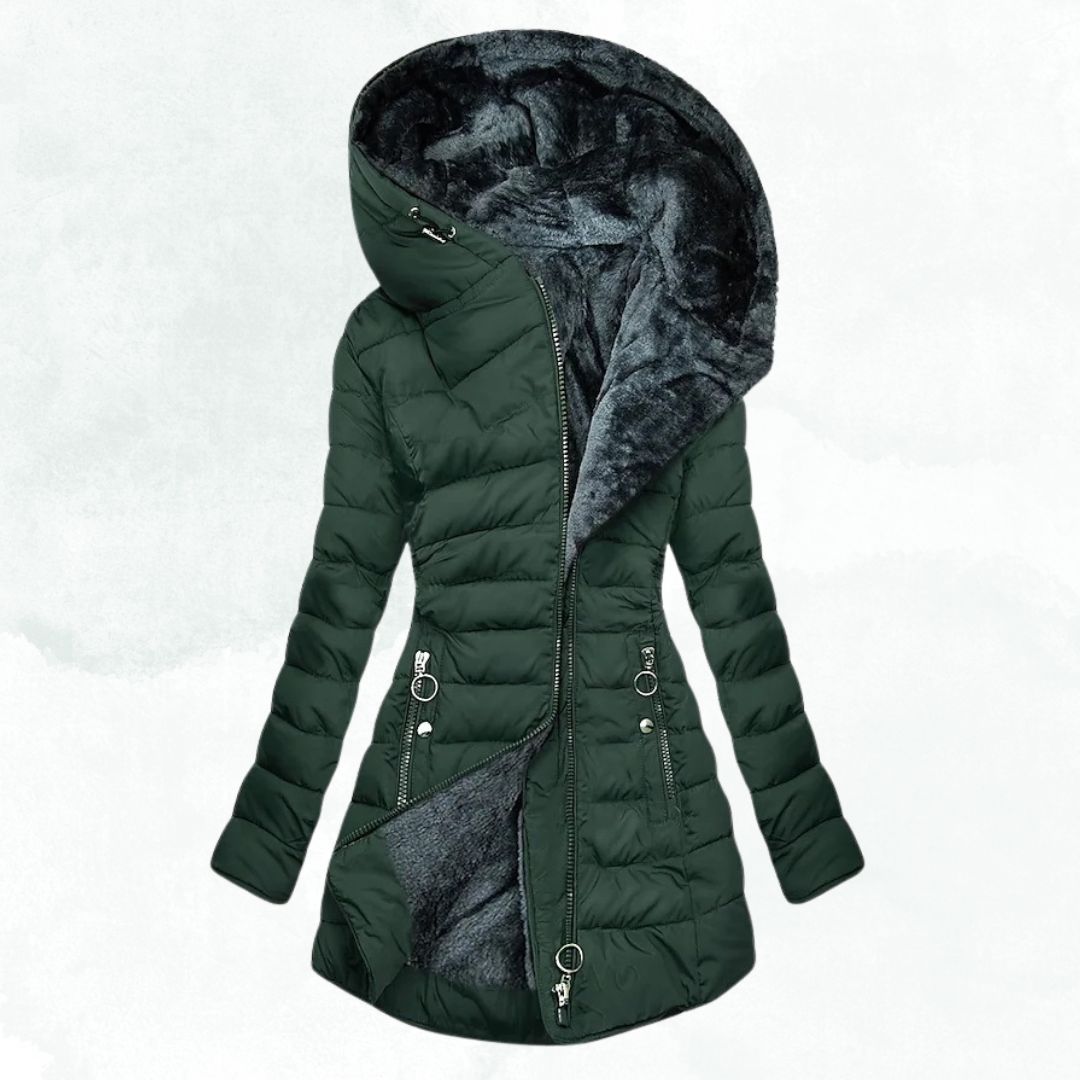 Winterjacke mit warmen Fellfutter