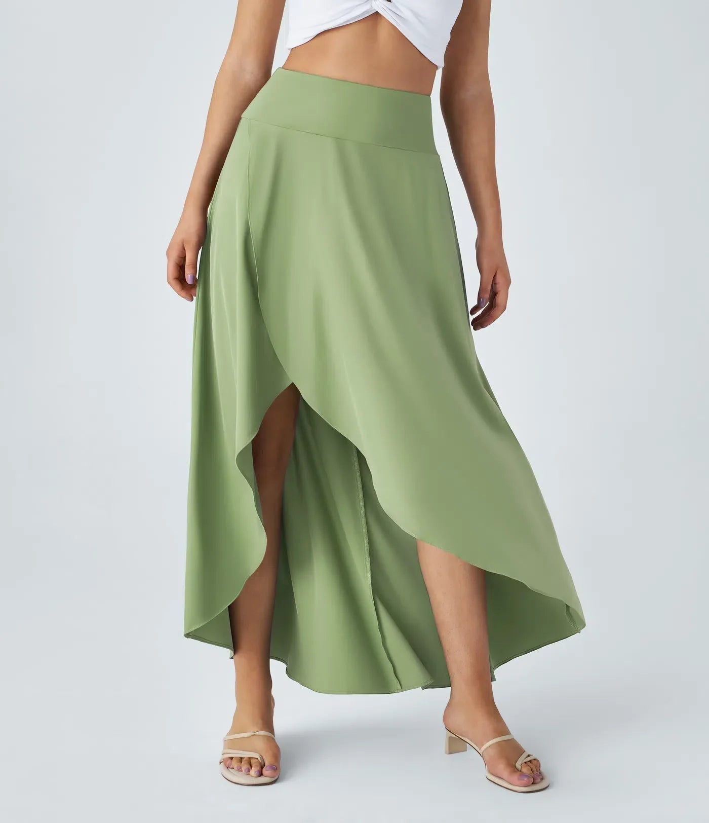 Natalia | Gespleten Comfortabele rok