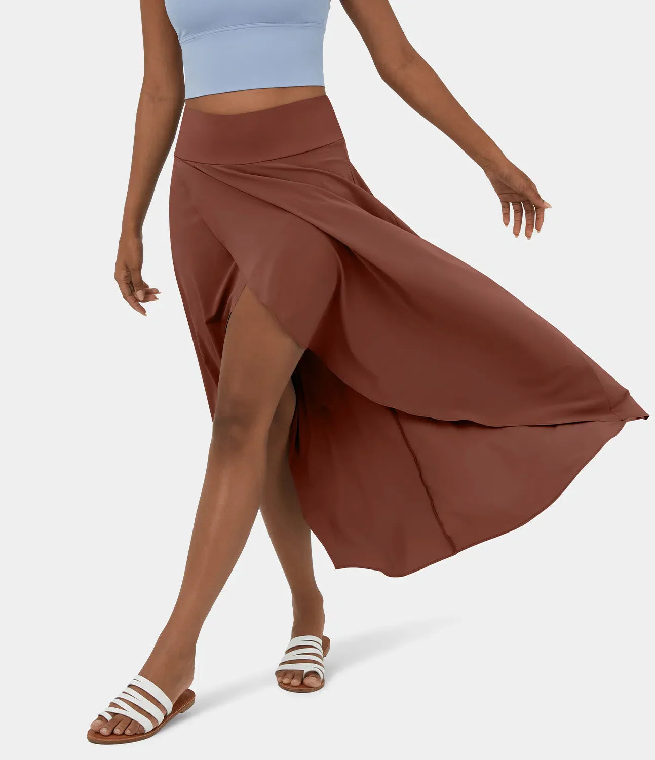Natalia | Gespleten Comfortabele rok
