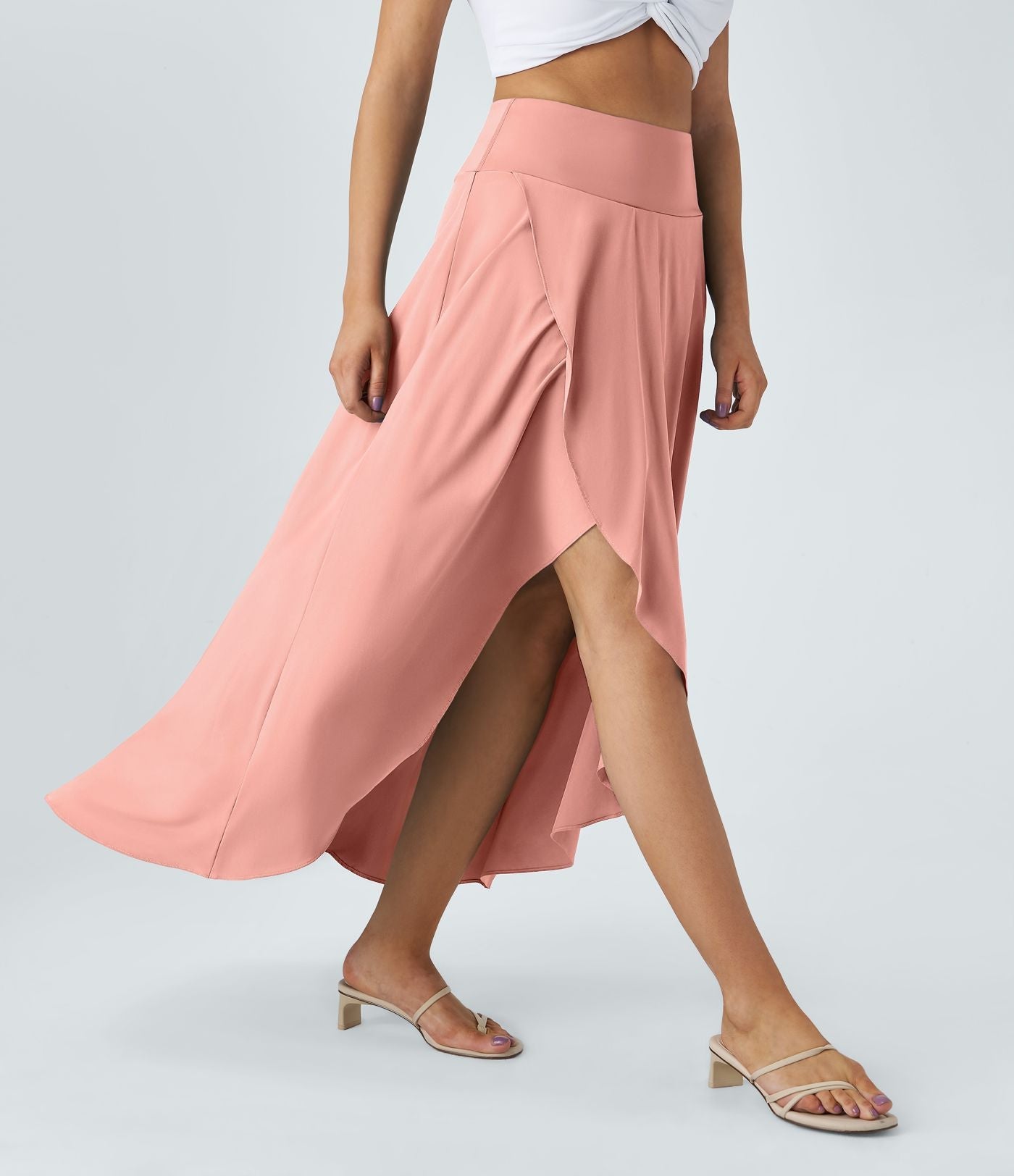 Natalia | Gespleten Comfortabele rok