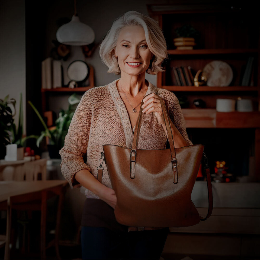 Nicole - Vintage Umhängetasche zeitlos