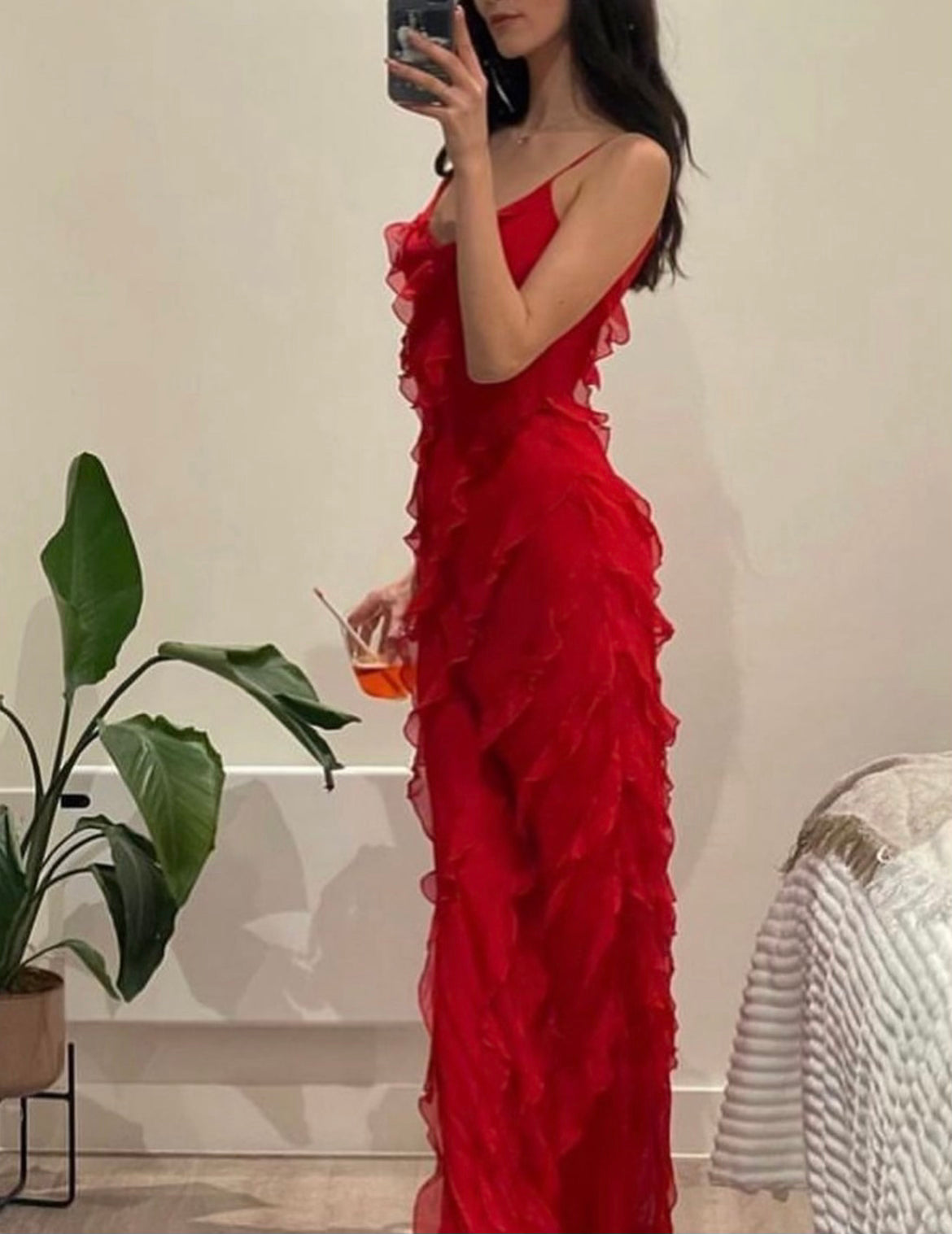 Zara - Kleid mit Rüschen