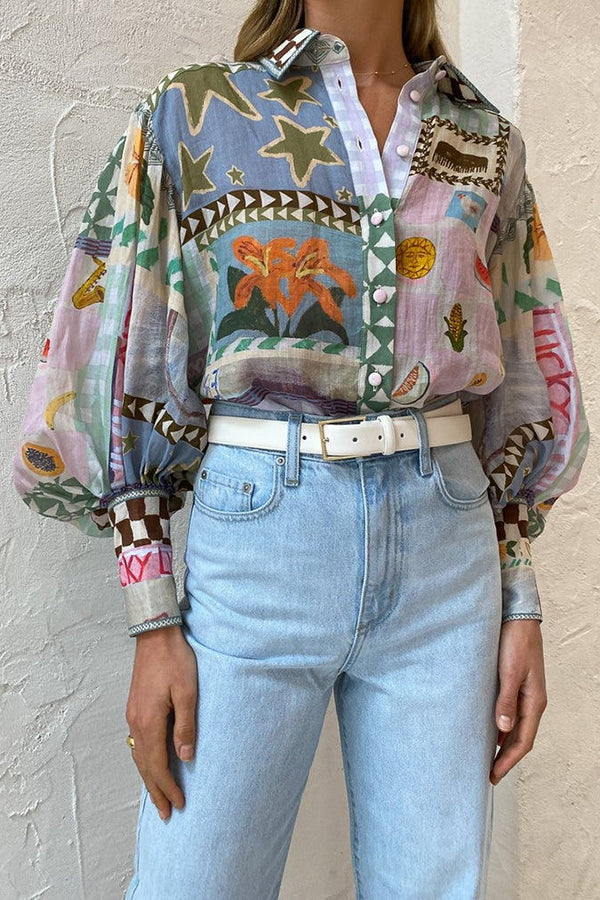 Imogen™ - Balloon Sleeve Shirt