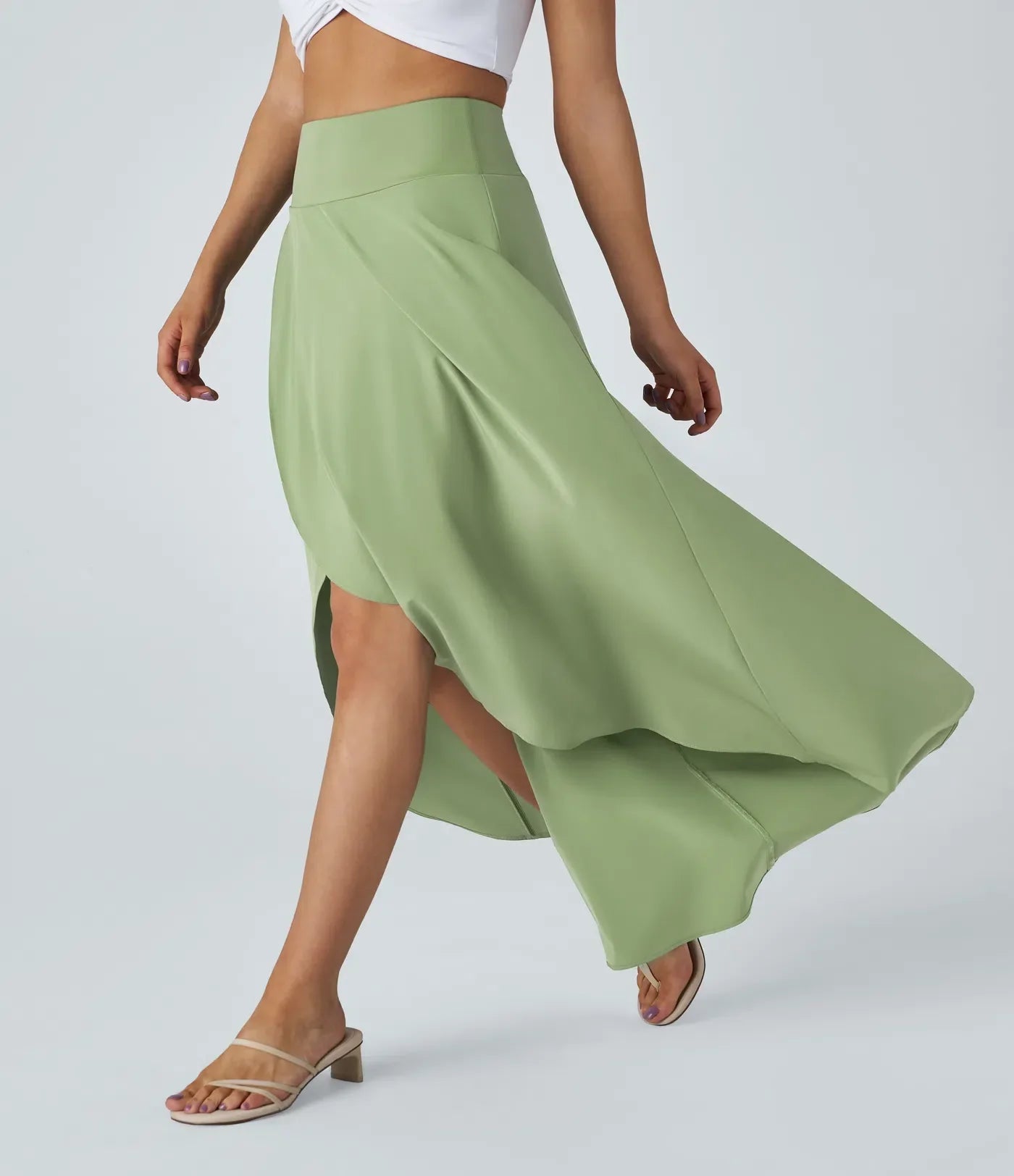 Natalia | Gespleten Comfortabele rok