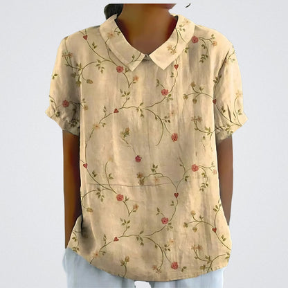 Bluse mit floralen Design