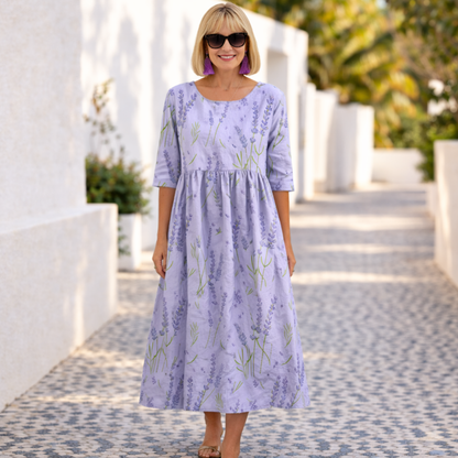 Susan | Floral Kleid mit Sommer-Vibe