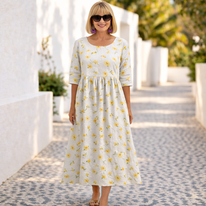 Susan | Floral Kleid mit Sommer-Vibe