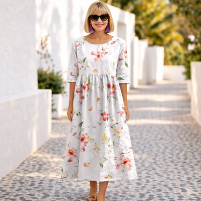 Mary | Sommerliches Blumenkleid