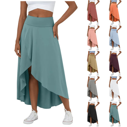 Natalia | Gespleten Comfortabele rok