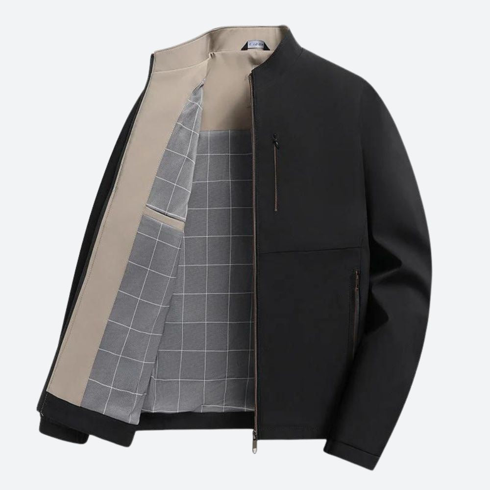 Klassische Zip-Jacke