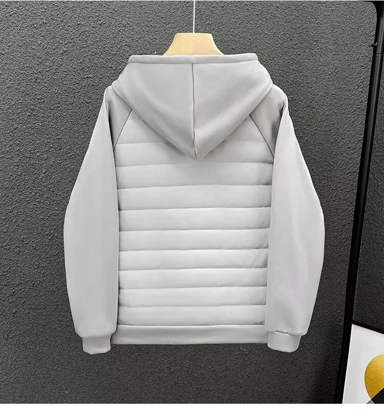 Elegante wattierte Baumwolljacke