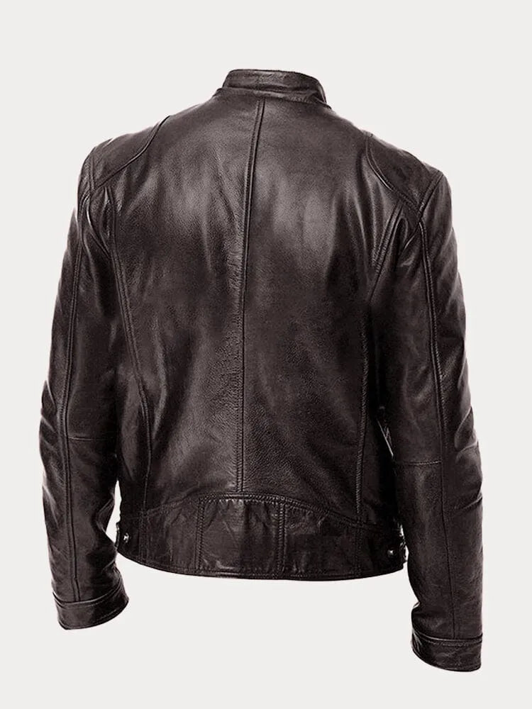 Lederjacke