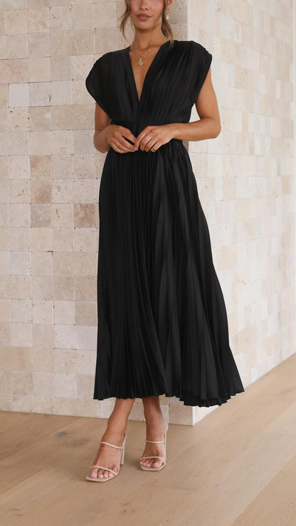 Alexis - Elegantes Faltenkleid
