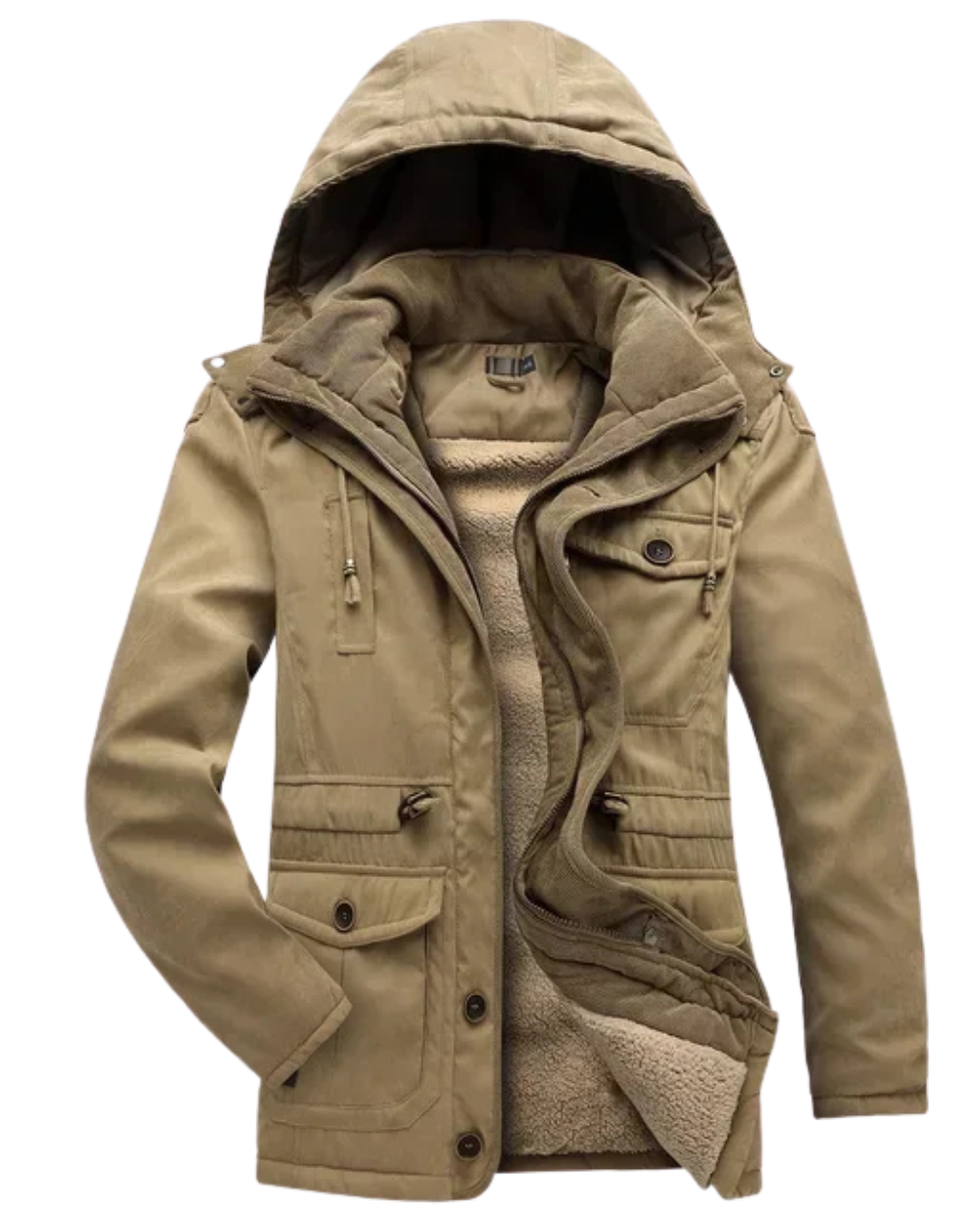 Lässige Winterjacke