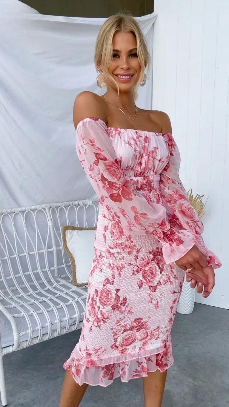 Dahlia - Midi-Kleid