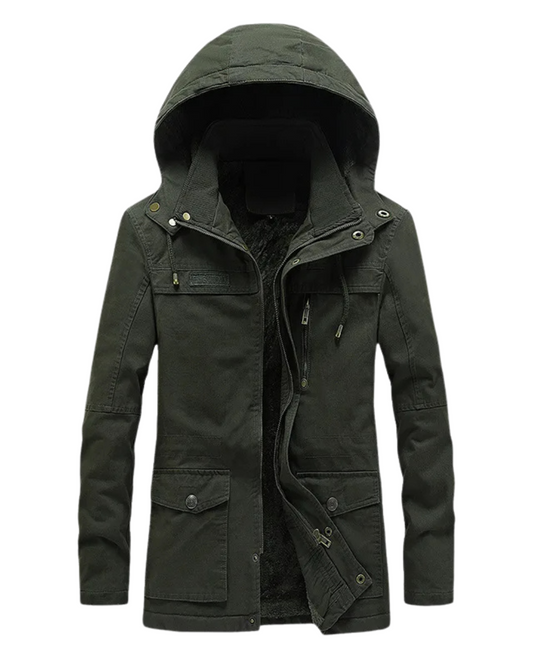 Elegante winddichte Winterjacke