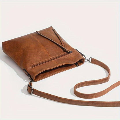 Lina - Vintage Umhängetasche mit Schachbrettmuster