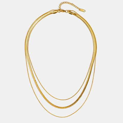 Mehrschichtige Goldene Kette