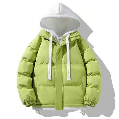 Lässige Pufferjacke