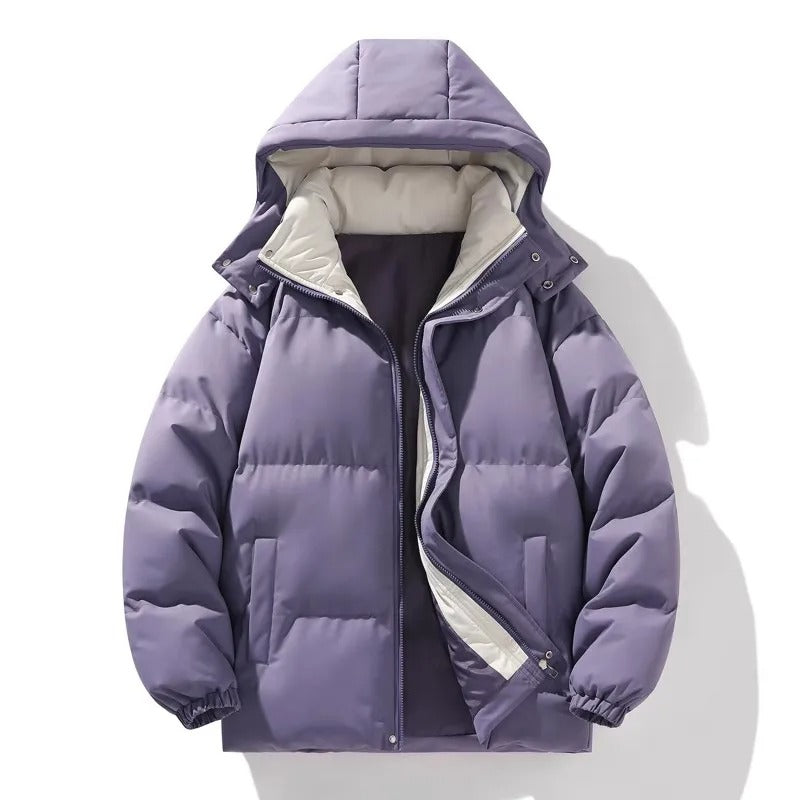 Elegante Herrenjacke mit Kapuze