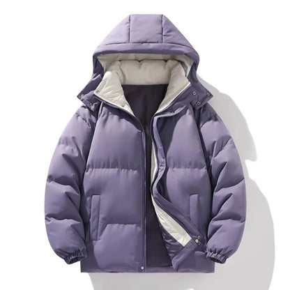 Elegante Herrenjacke mit Kapuze