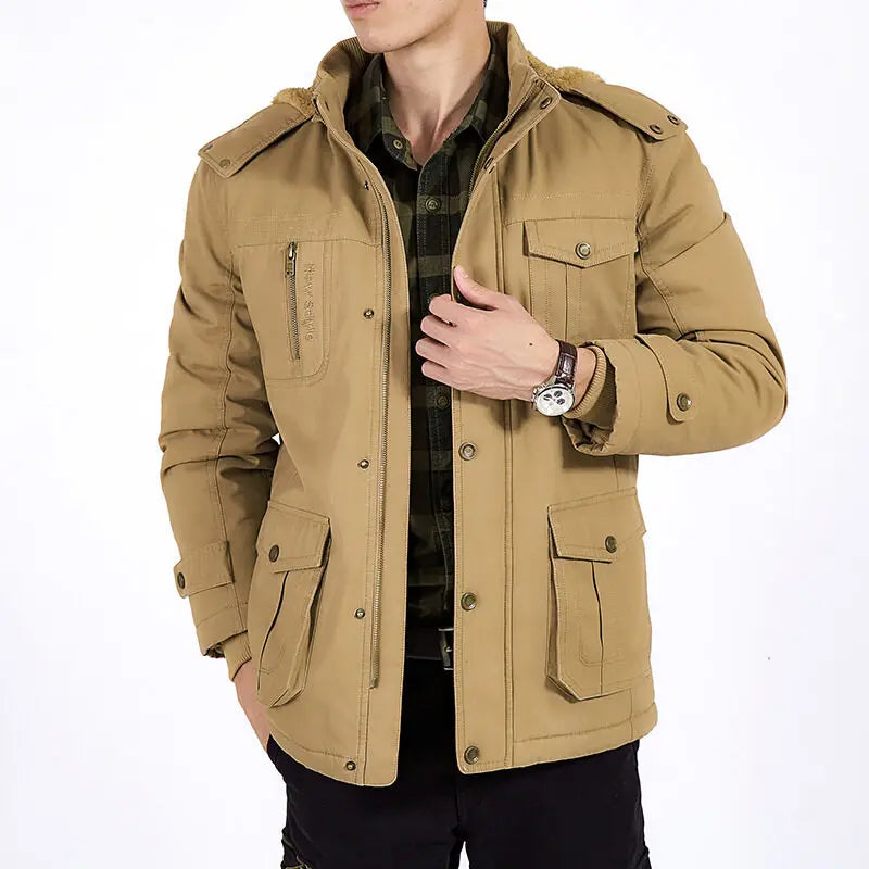 Elegante gepolsterte Bomberjacke