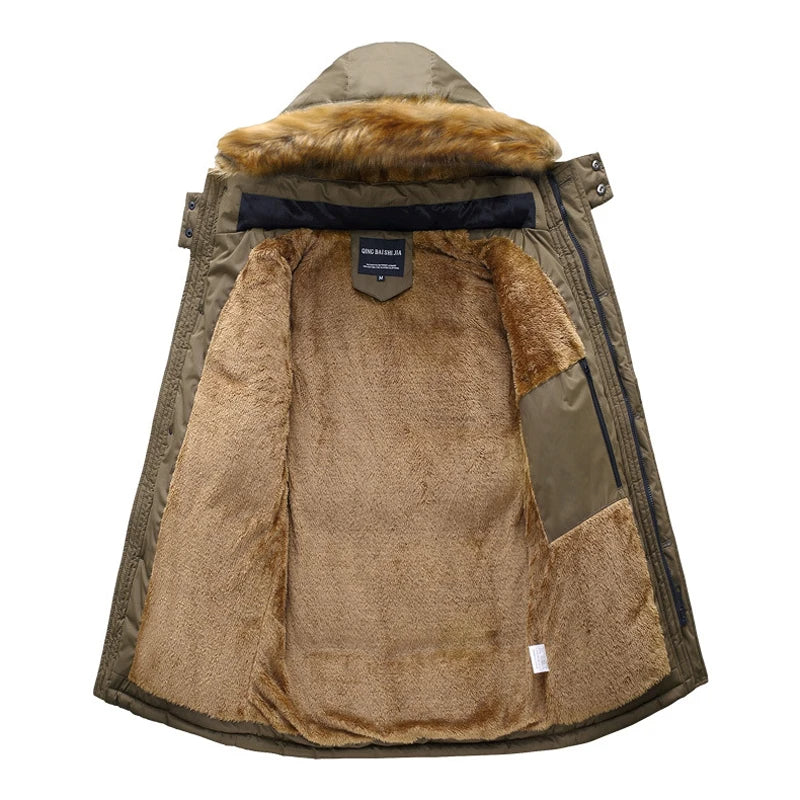 Elegante Parka-Jacke